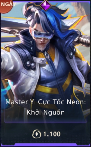 Master Yi Cực Tốc Neon : Khởi Nguồn