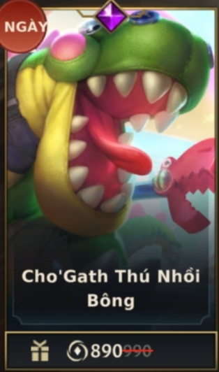 Cho'Gath Thú Nhồi Bông
