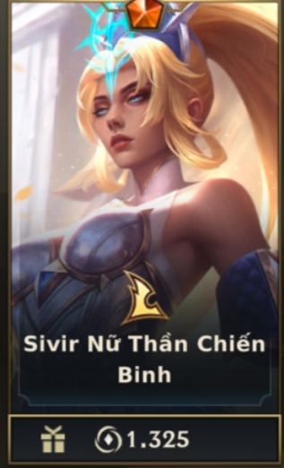 Sivir Nữ Thần Chiến Binh
