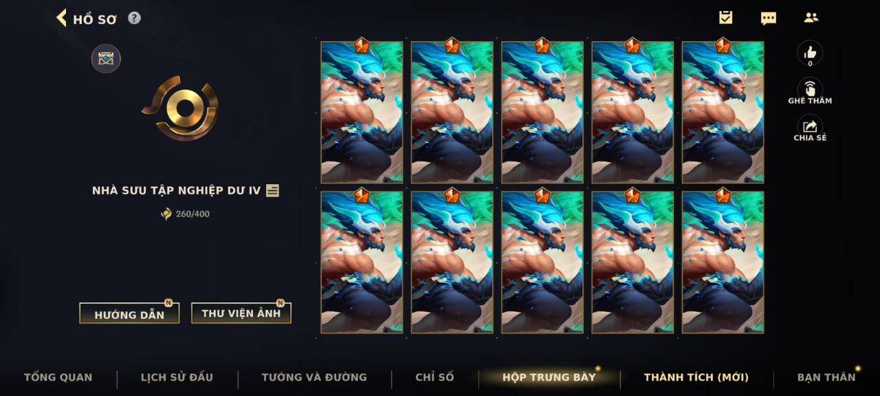 Nick Clone Sẵn Skin Bậc Cam