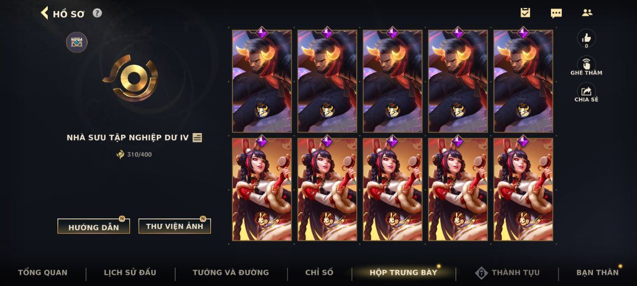Nick Clone Sẵn Skin Giới Hạn VIP