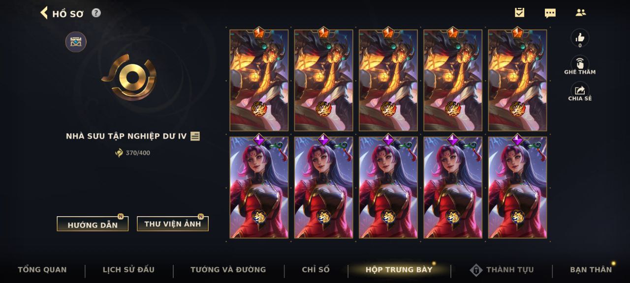 Nick Clone Sẵn Skin Giới Hạn VIP
