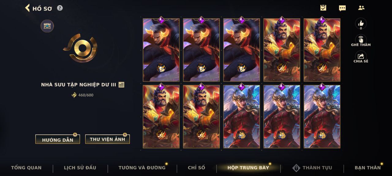Nick Clone Sẵn Skin Giới Hạn VIP