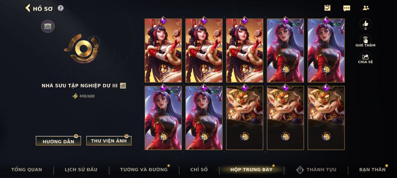 Nick Clone Sẵn Skin Giới Hạn VIP