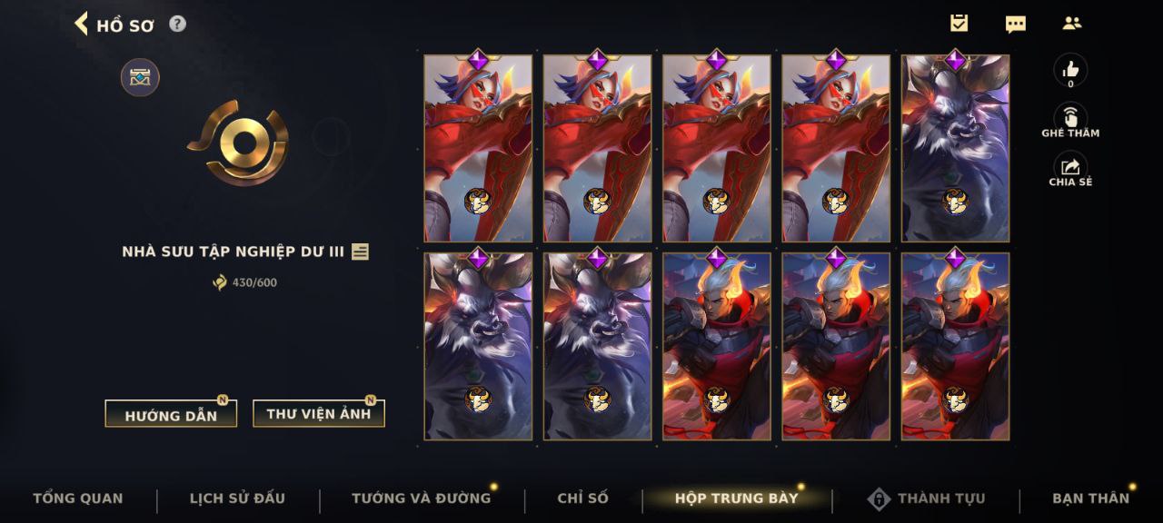 Nick Clone Sẵn Skin Giới Hạn VIP