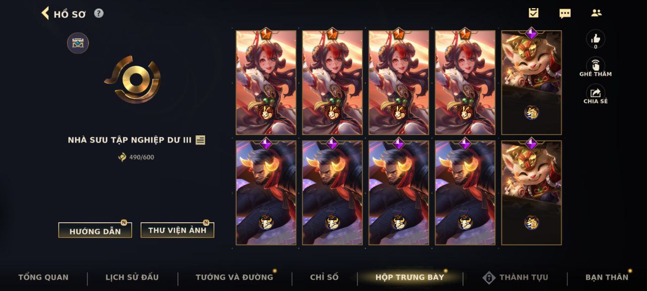 Nick Clone Sẵn Skin Giới Hạn VIP