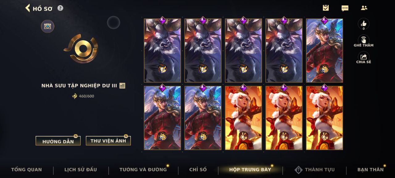Nick Clone Sẵn Skin Giới Hạn VIP