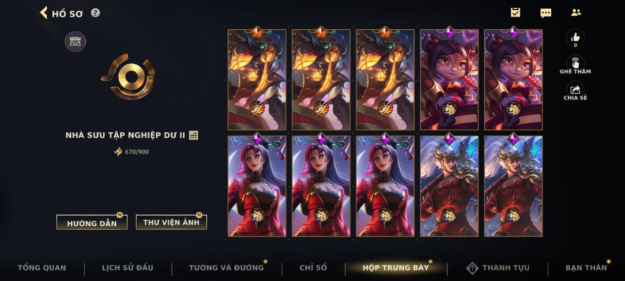 Nick Clone Sẵn Skin Giới Hạn VIP