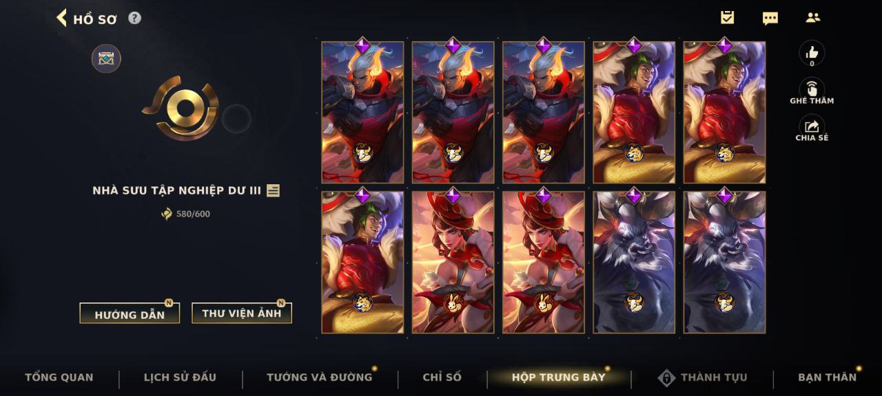 Nick Clone Sẵn Skin Giới Hạn VIP
