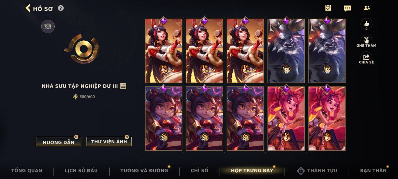 Nick Clone Sẵn Skin Giới Hạn VIP
