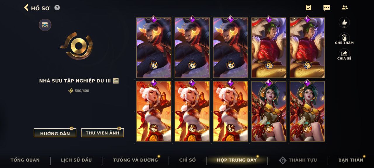 Nick Clone Sẵn Skin Giới Hạn VIP