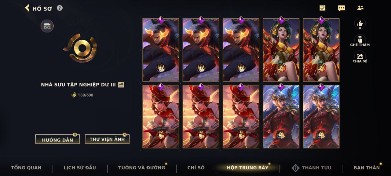 Nick Clone Sẵn Skin Giới Hạn VIP