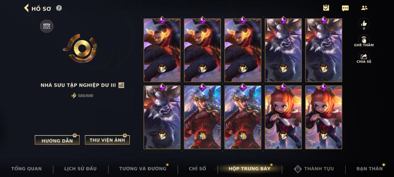 Nick Clone Sẵn Skin Giới Hạn VIP