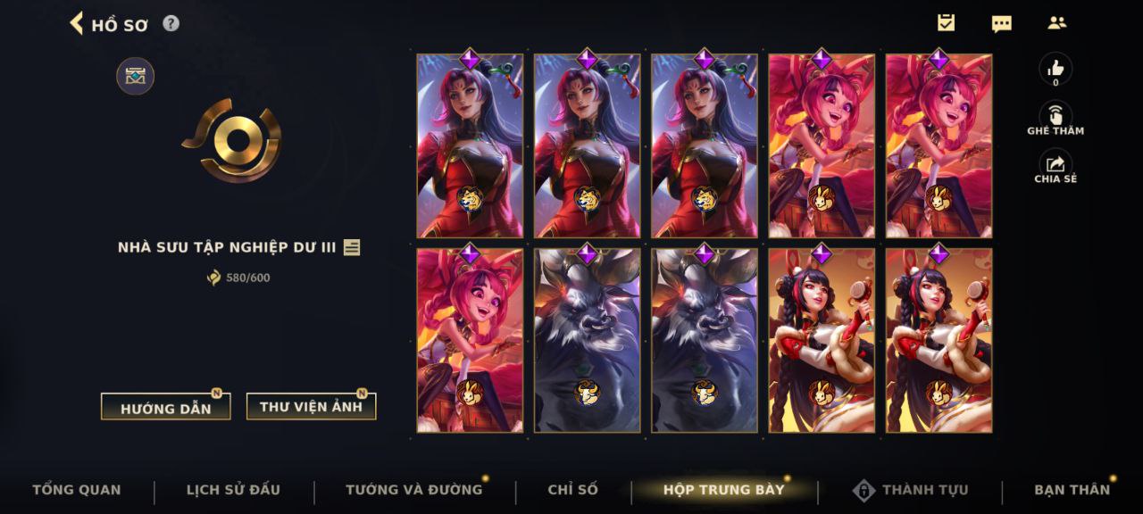 Nick Clone Sẵn Skin Giới Hạn VIP