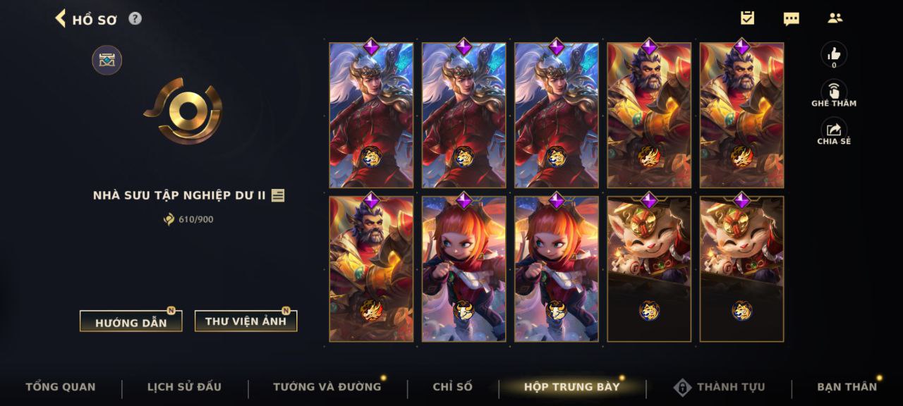 Nick Clone Sẵn Skin Giới Hạn VIP