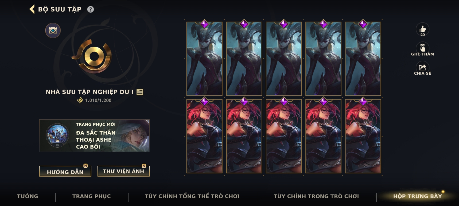 Nick Clone Sẵn Skin