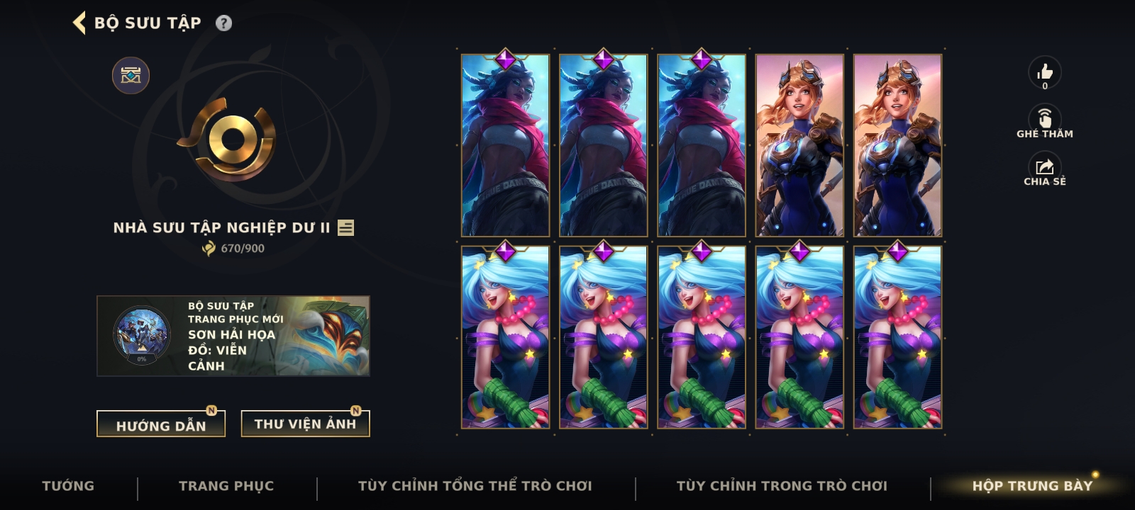 Nick Clone Sẵn Skin