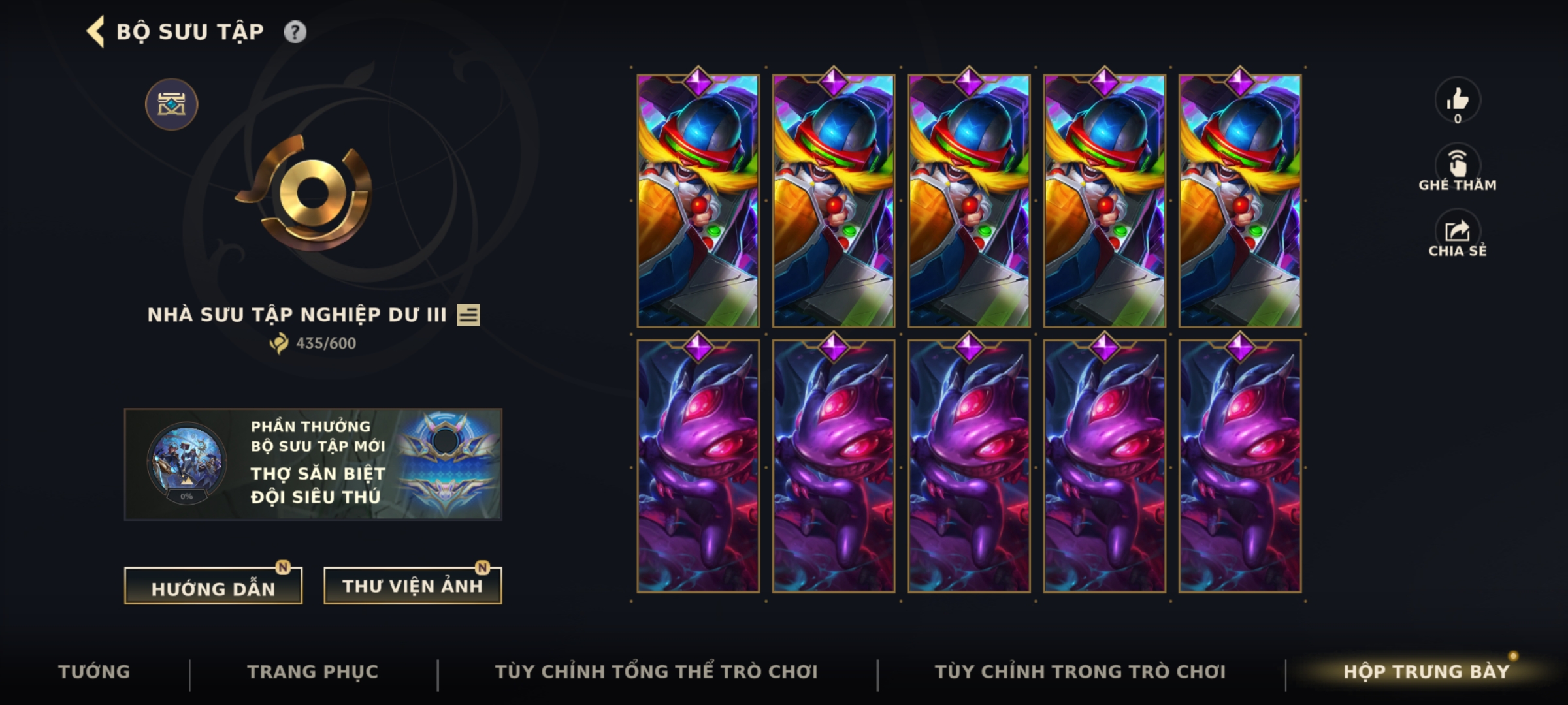 Nick Clone Sẵn Skin 