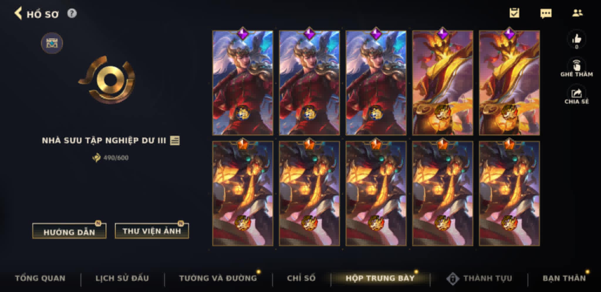Nick Clone Sẵn Skin Giới Hạn VIP