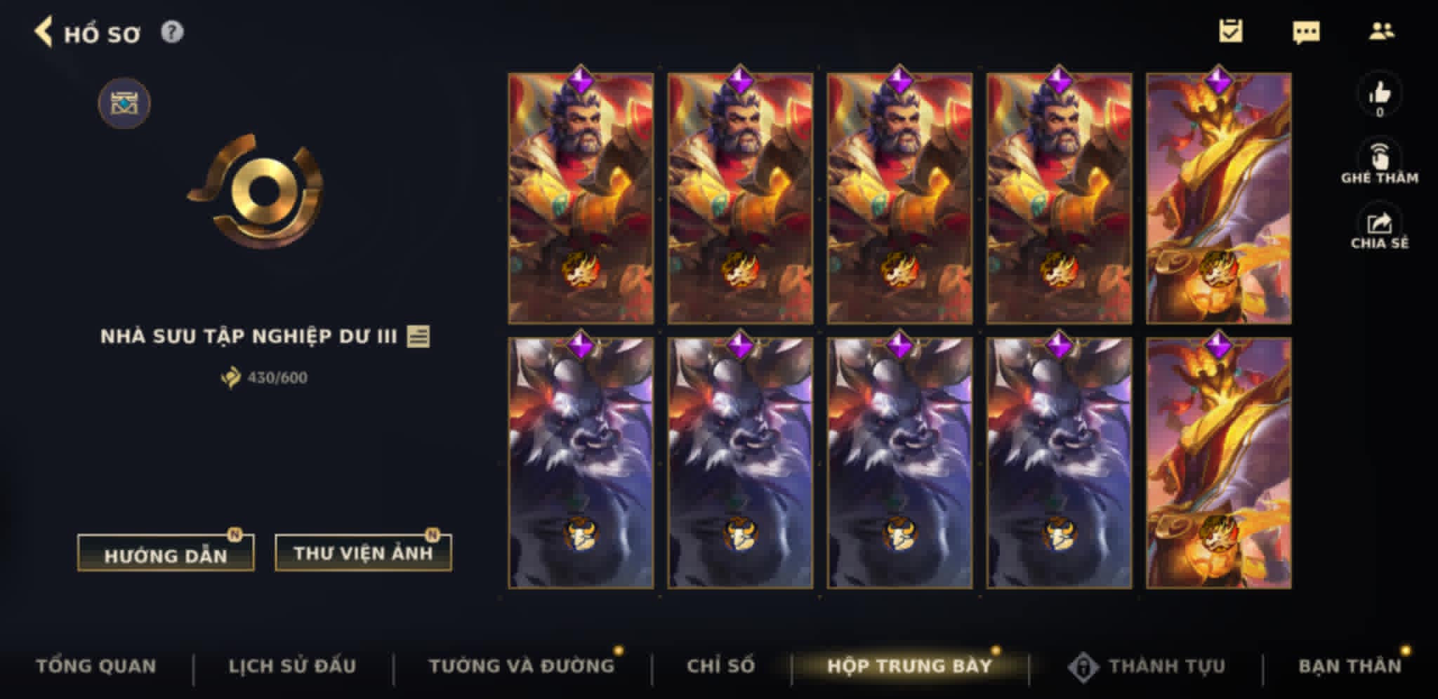 Nick Clone Sẵn Skin Giới Hạn VIP