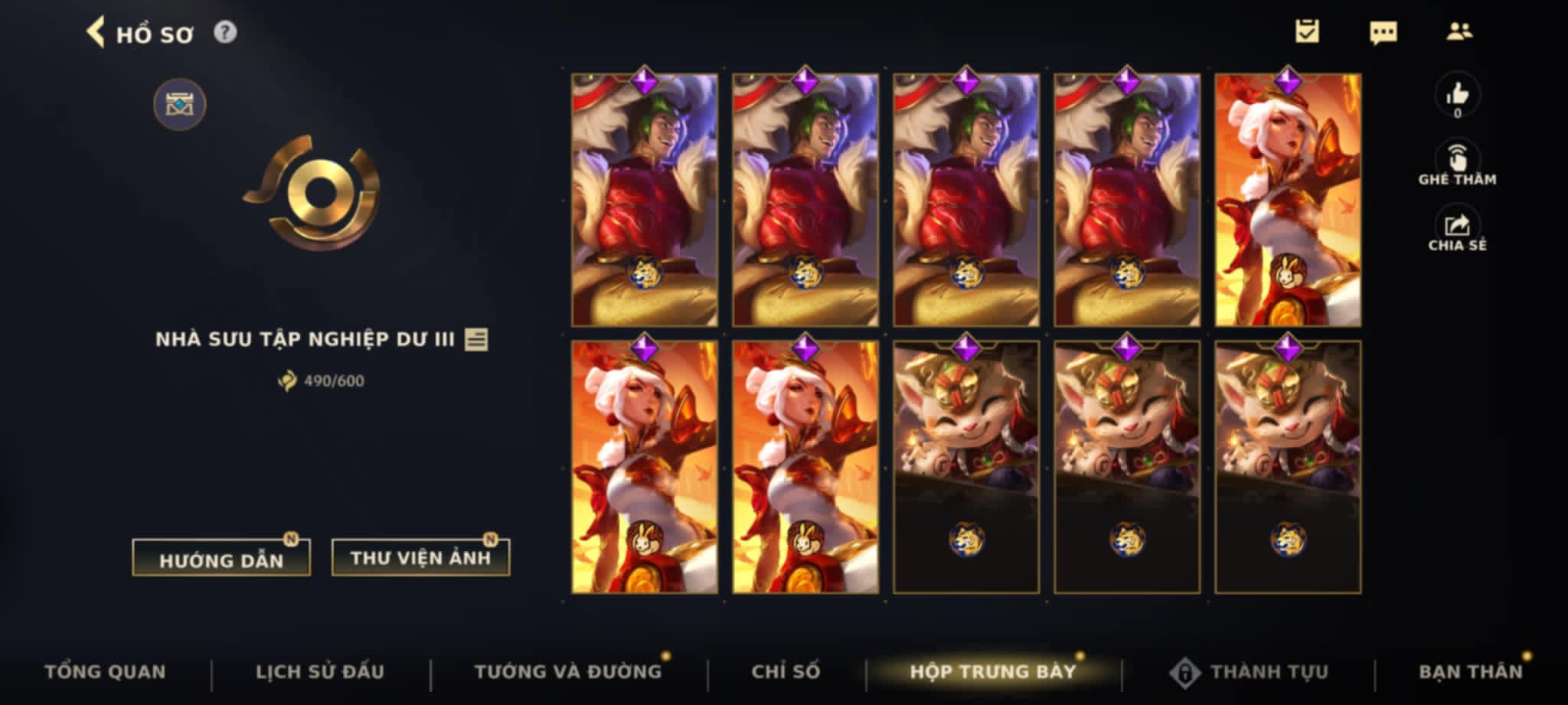 Nick Clone Sẵn Skin Giới Hạn VIP