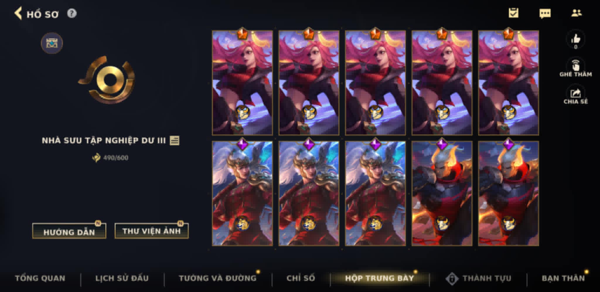 Nick Clone Sẵn Skin Giới Hạn VIP