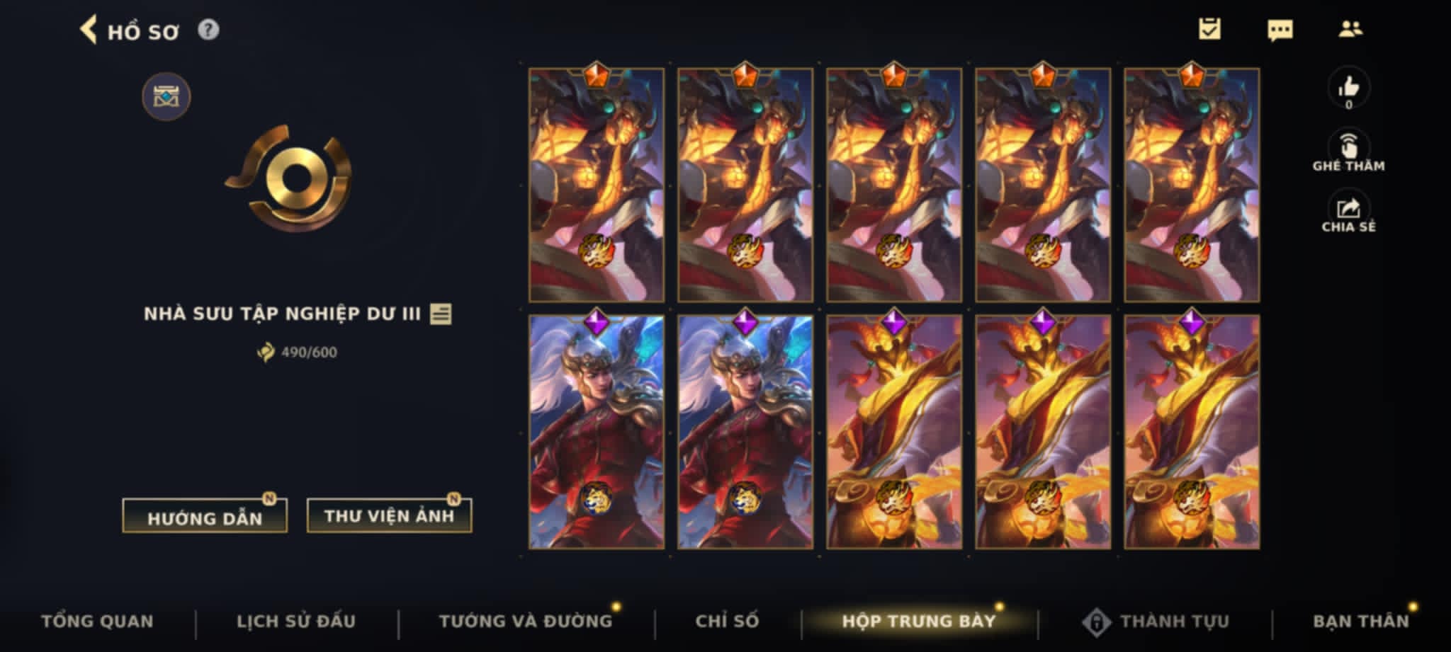 Nick Clone Sẵn Skin Giới Hạn VIP
