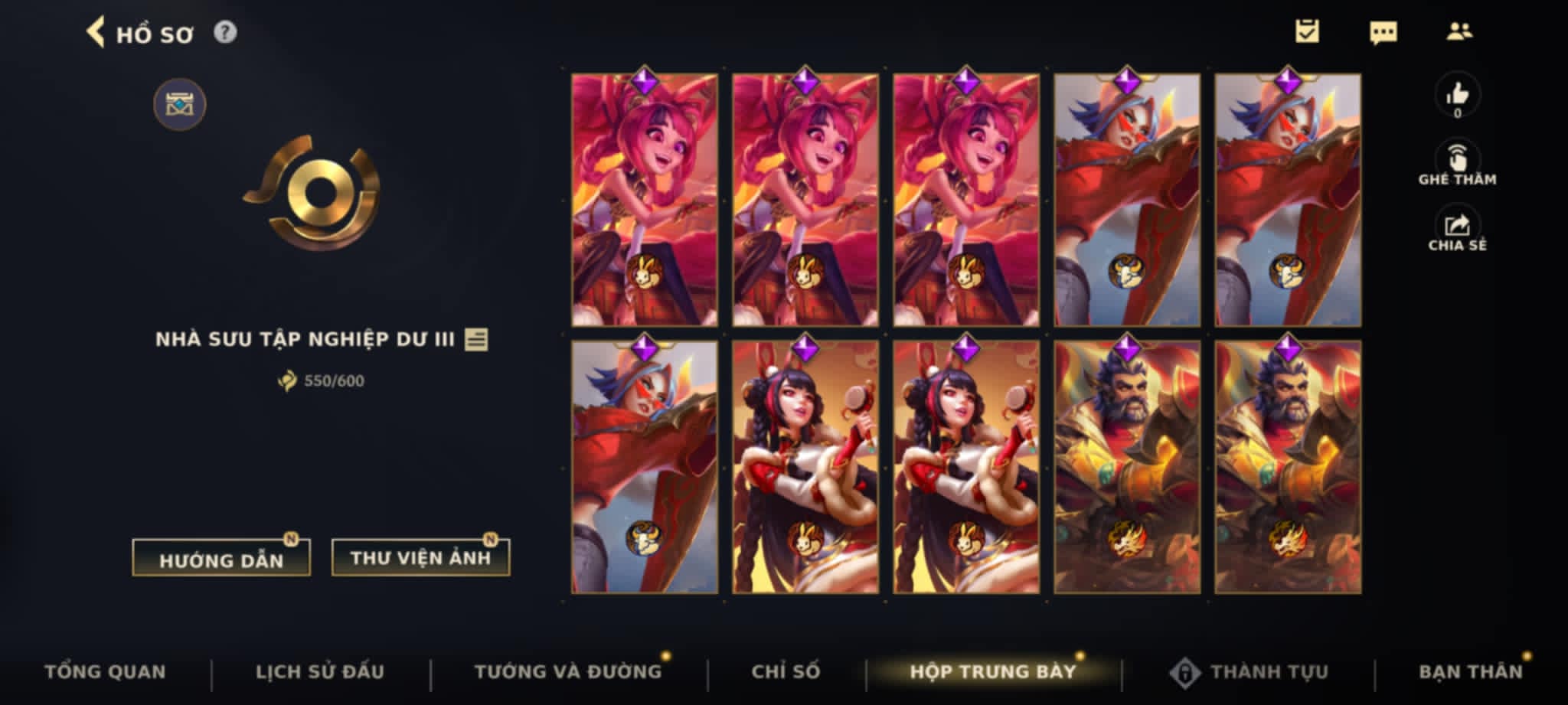 Nick Clone Sẵn Skin Giới Hạn VIP
